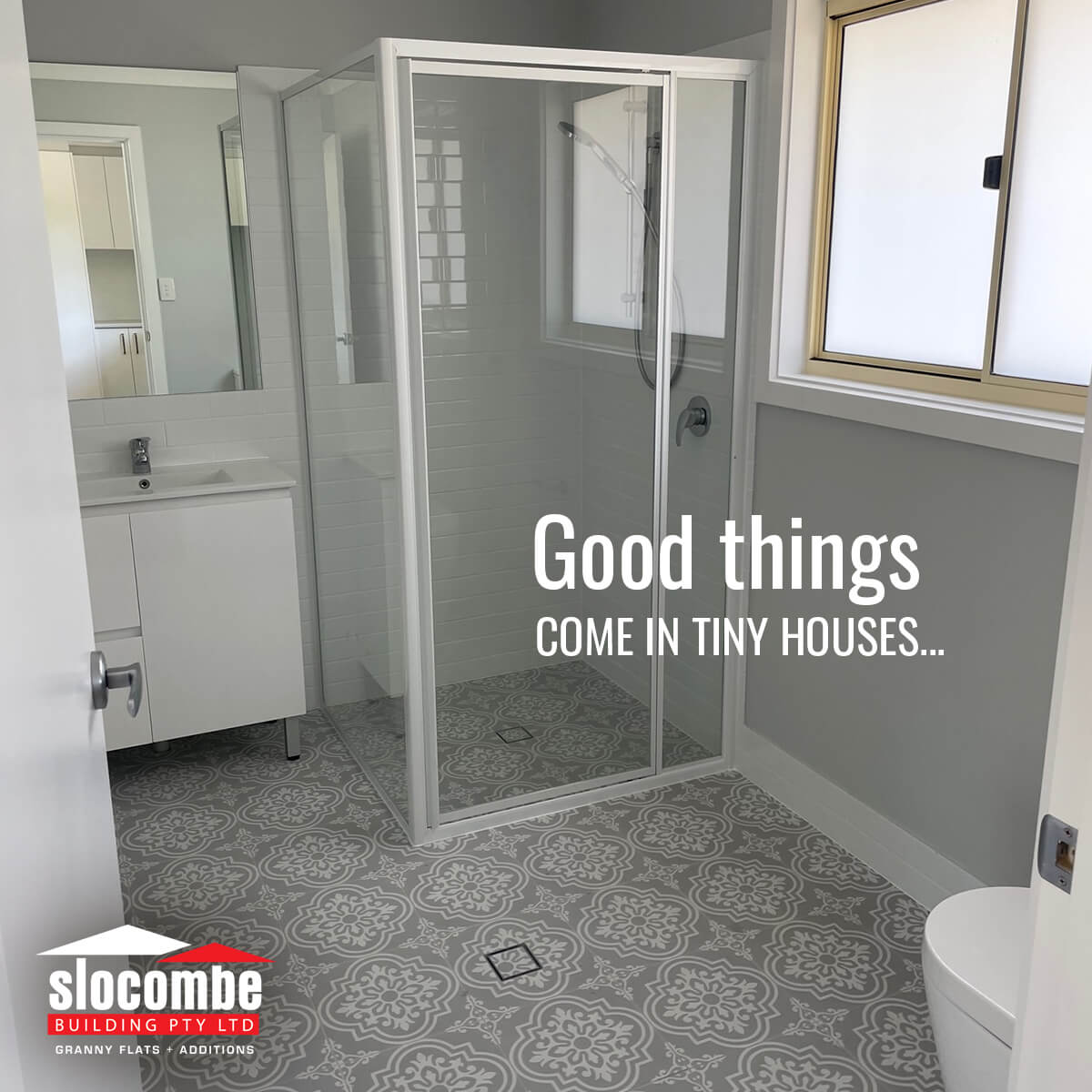 Good things come in tiny houses...built by Slocombe Building Pty Ltd